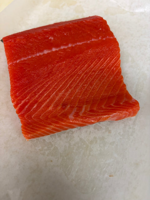 Pacific Sockeye Salmon | Skin On, 150/350//650g//Fillet |Refreshed