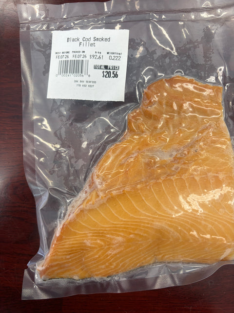 Sablefish Fillet, Cold Smoked 220g