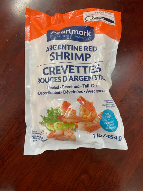 Argentine Red Shrimp 1#/454g
