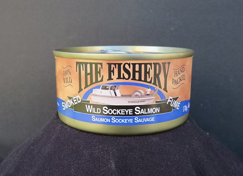 Sockeye smoked canned